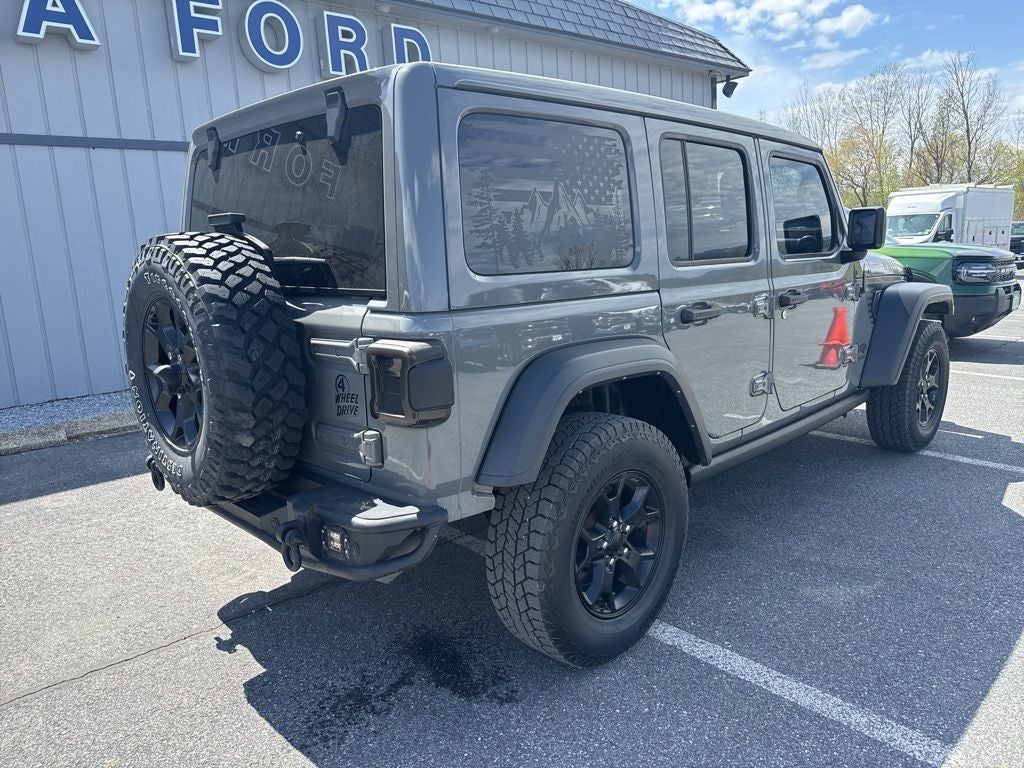 2022 Jeep Wrangler Unlimited Willys