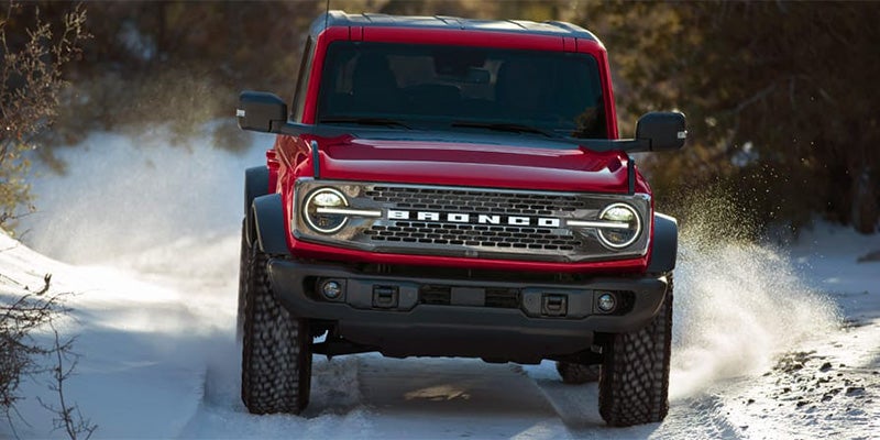 2025 Ford Bronco Front View