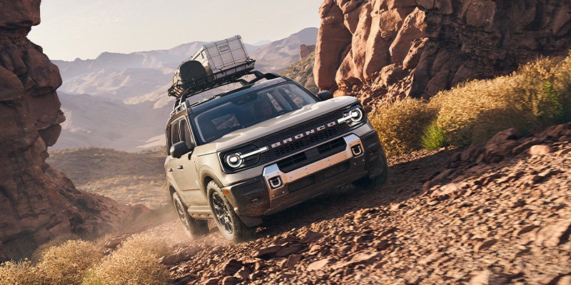2025 Ford Bronco Sport driving off-road