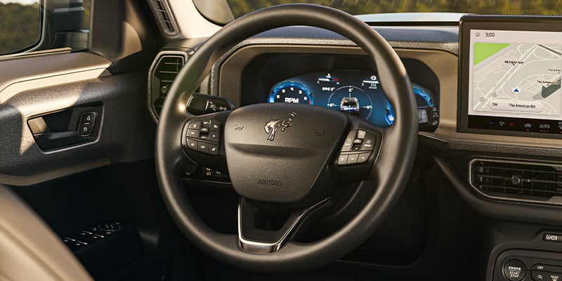 2025 Ford Bronco Sport steering wheel