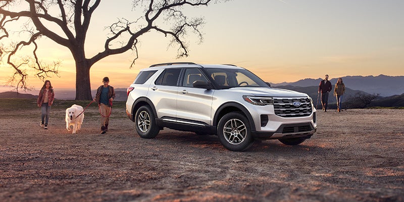 2025 Ford Explorer off-road