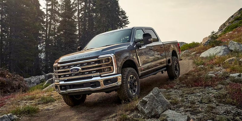 2025 Ford Super Duty F-350 parked off-road