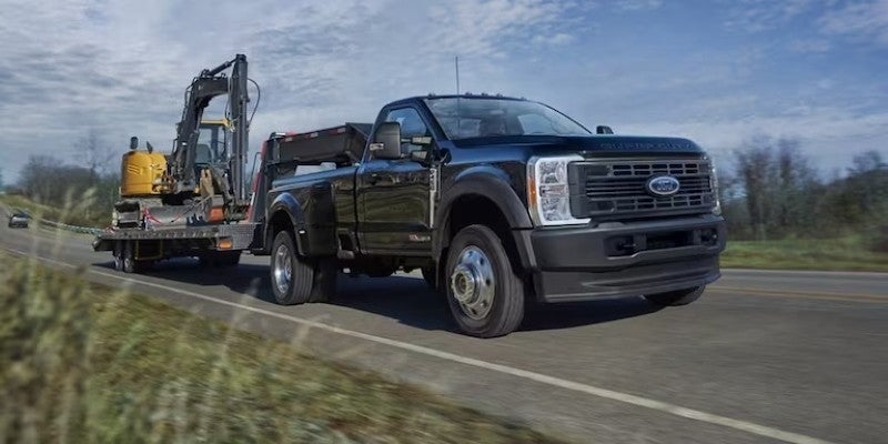 2025 Ford Super Duty towing power