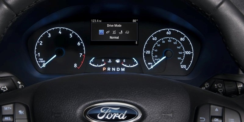 2025 Ford Transit dashboard